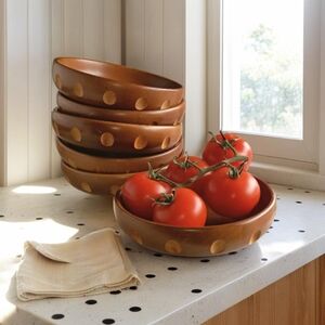 MCM Baribocraft Set Of Six Wooden Maple Bowl Made In Canada